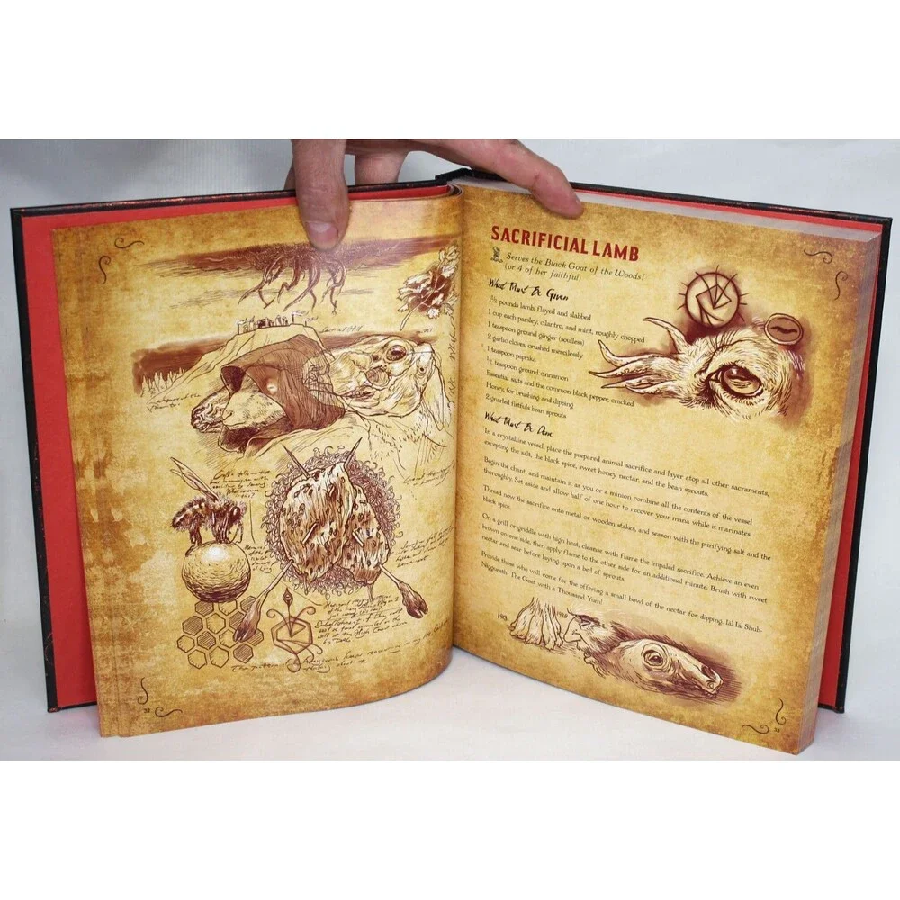 NECRONOMNOMNOM Recipes & Rites Lore H.P. Lovecraft Mike Slater 2019 HC Cookbook